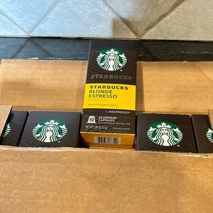 Nespresso ORIGINAL Starbucks Blonde Espresso Roast - 50 Capsules